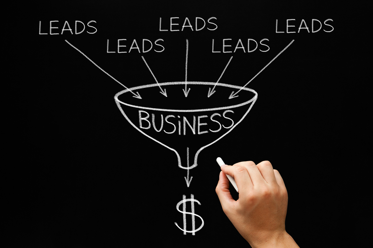 Image depicting successful sales lead generation services resulting in more revenue.