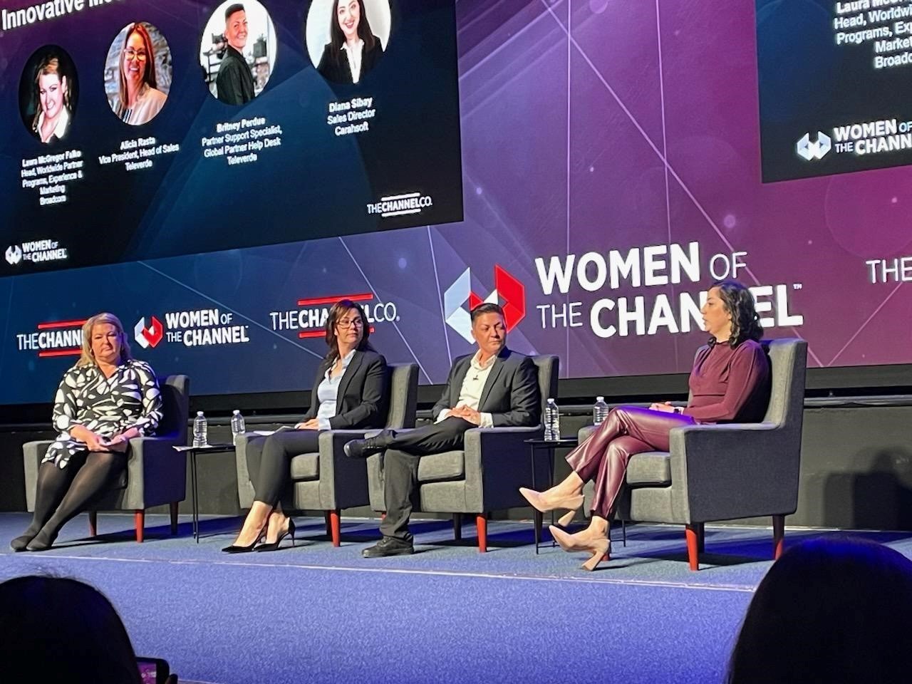 Women of the Channel East Panel with Broadcom and Televerde