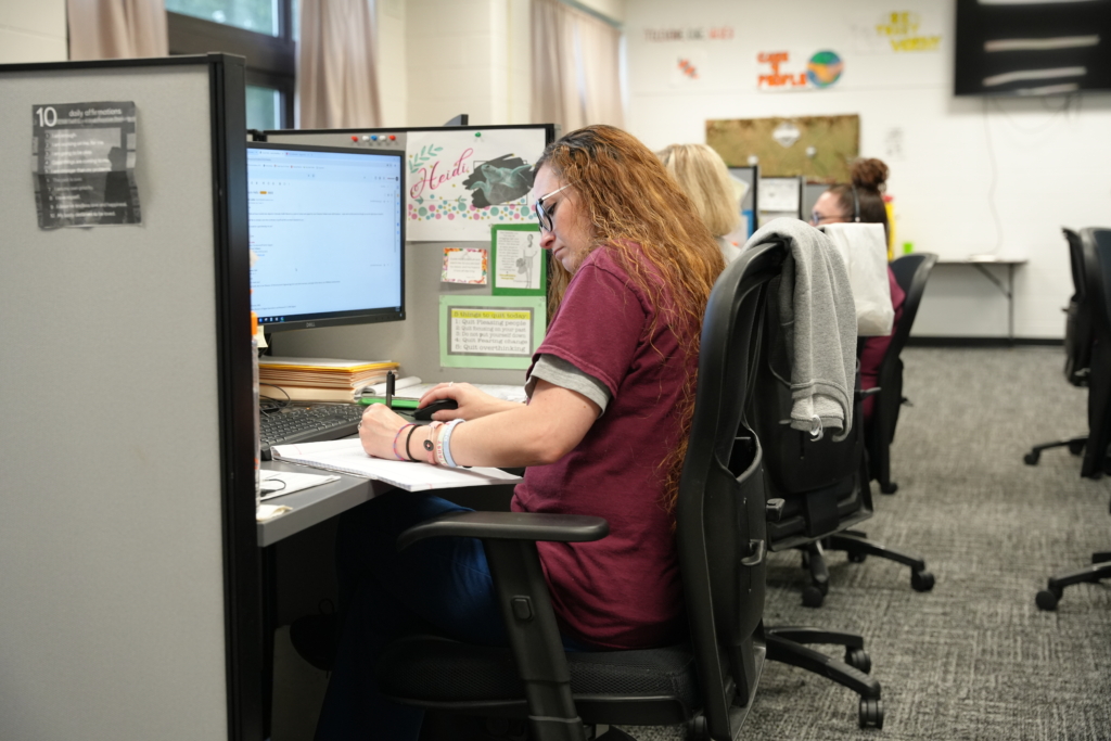 A Televerde Foundation PATHS participant hard at work