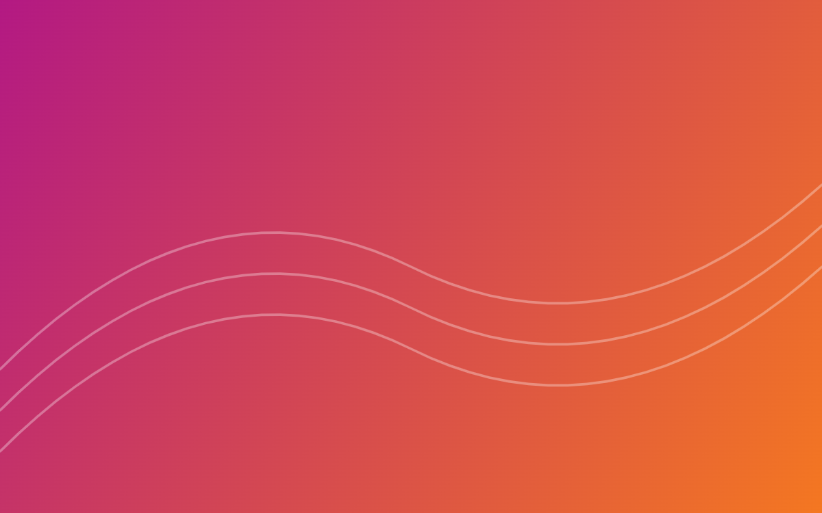 Pink to orange gradient with squiggly lines thumbnail